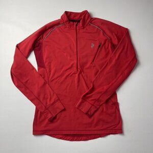Peak Performance Base Layer Half Zip Top  Size MEDIUM